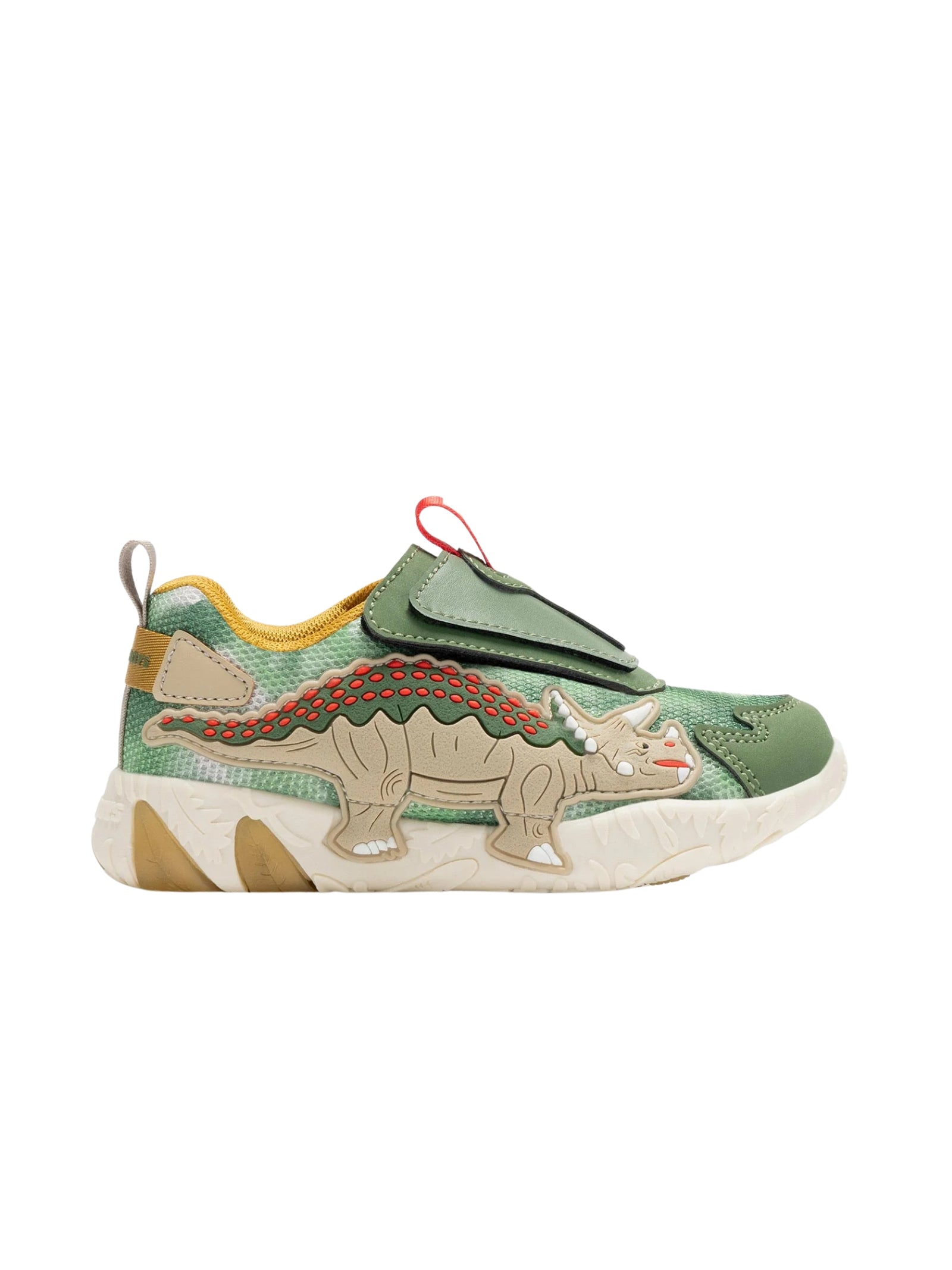 SCARPE BULL BOYS TRICERATOPO VERDE GIUNGLA