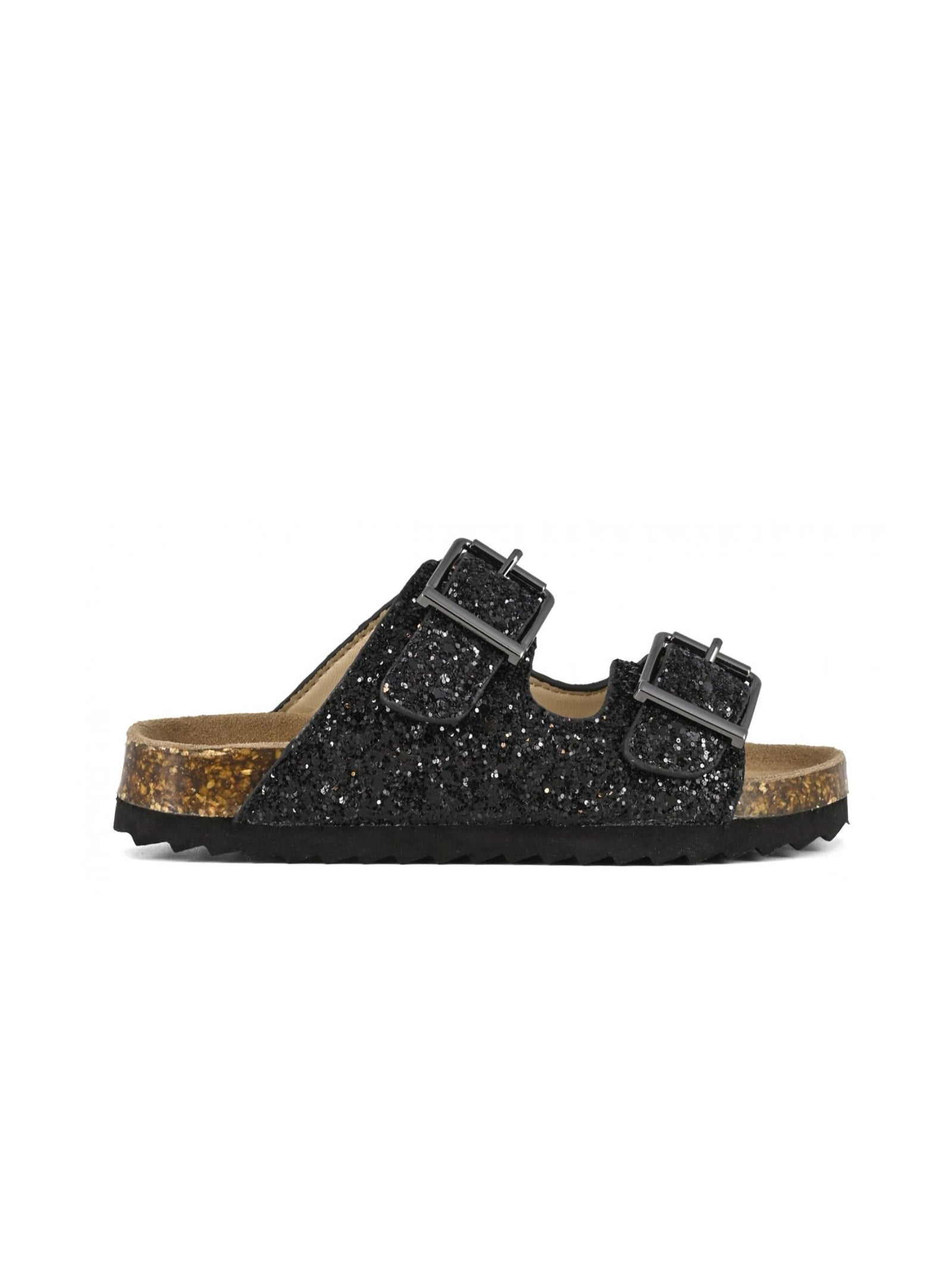 SANDALI COLORS OF CALIFORNIA GLITTER NERO BAMBINA