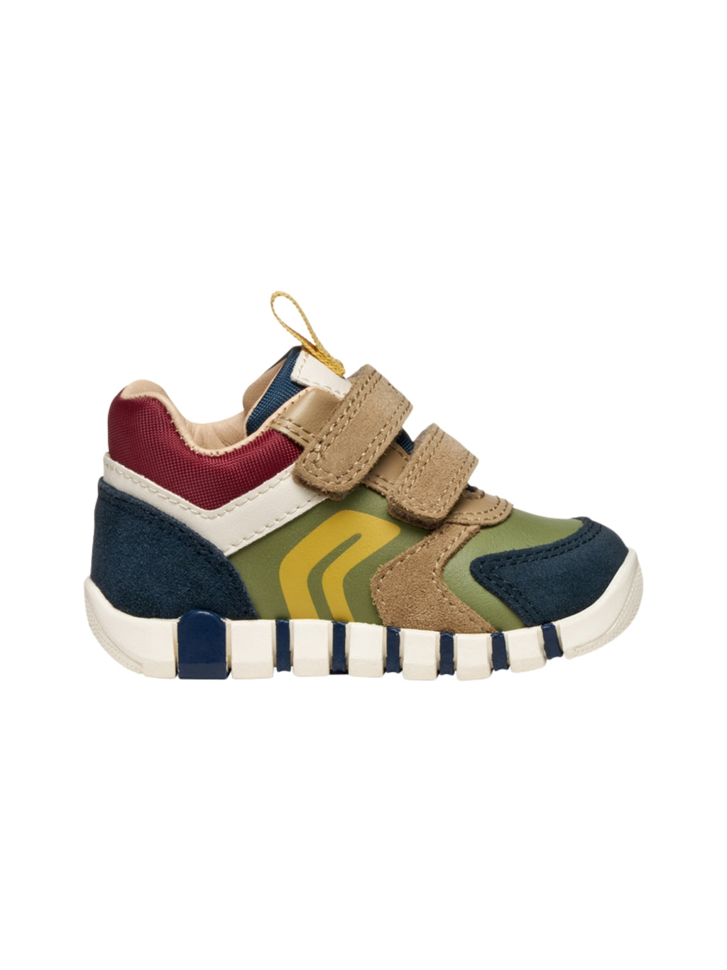 SNEAKERS VERDE NAVY GEOX BAMBINO