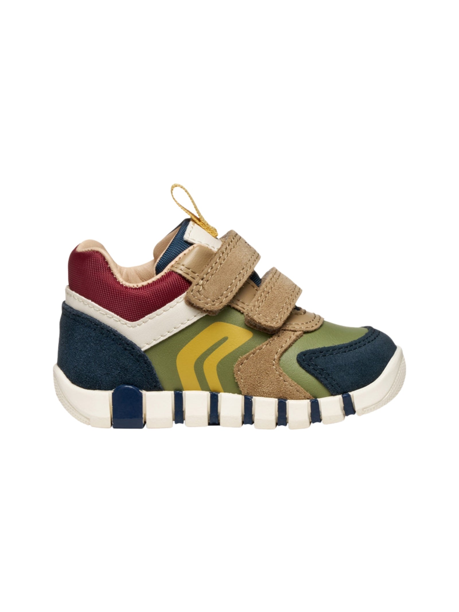 SNEAKERS VERDE NAVY GEOX BAMBINO