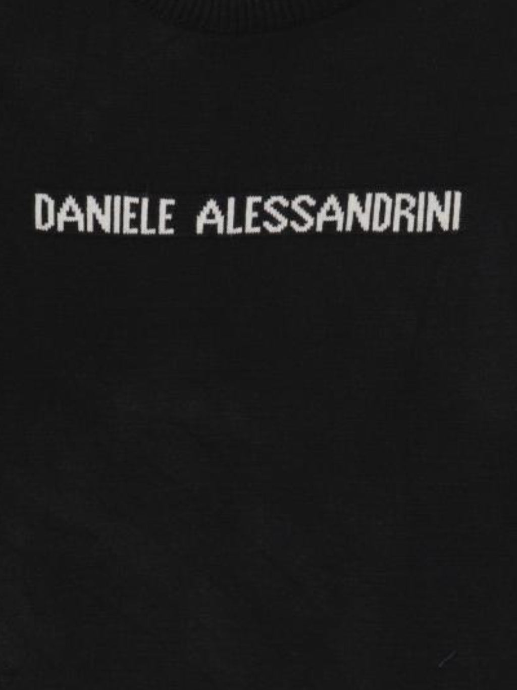 MAGLIONCINO DANIELE ALESSANDRINI NERO BAMBINO