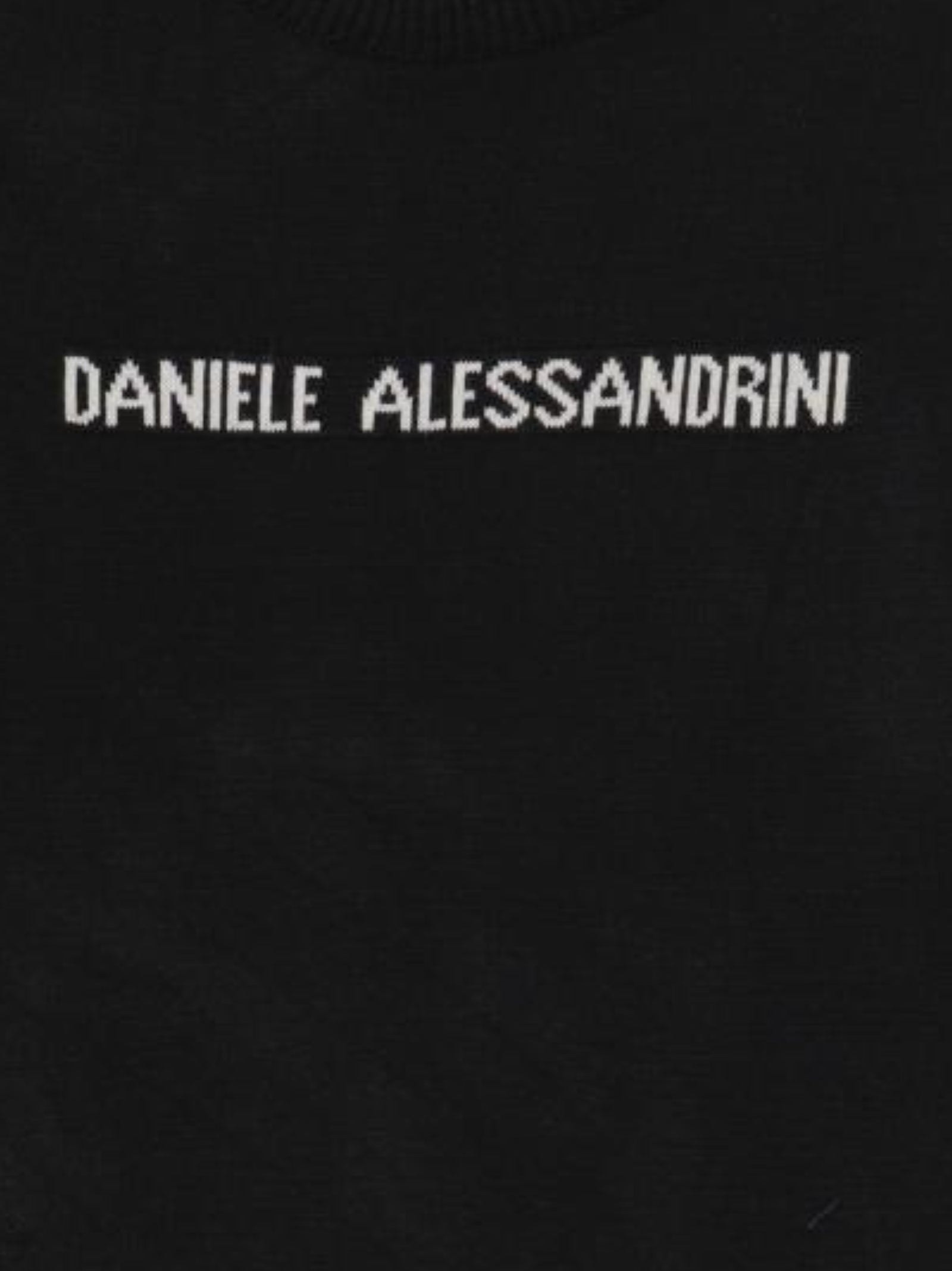 MAGLIONCINO DANIELE ALESSANDRINI NERO BAMBINO