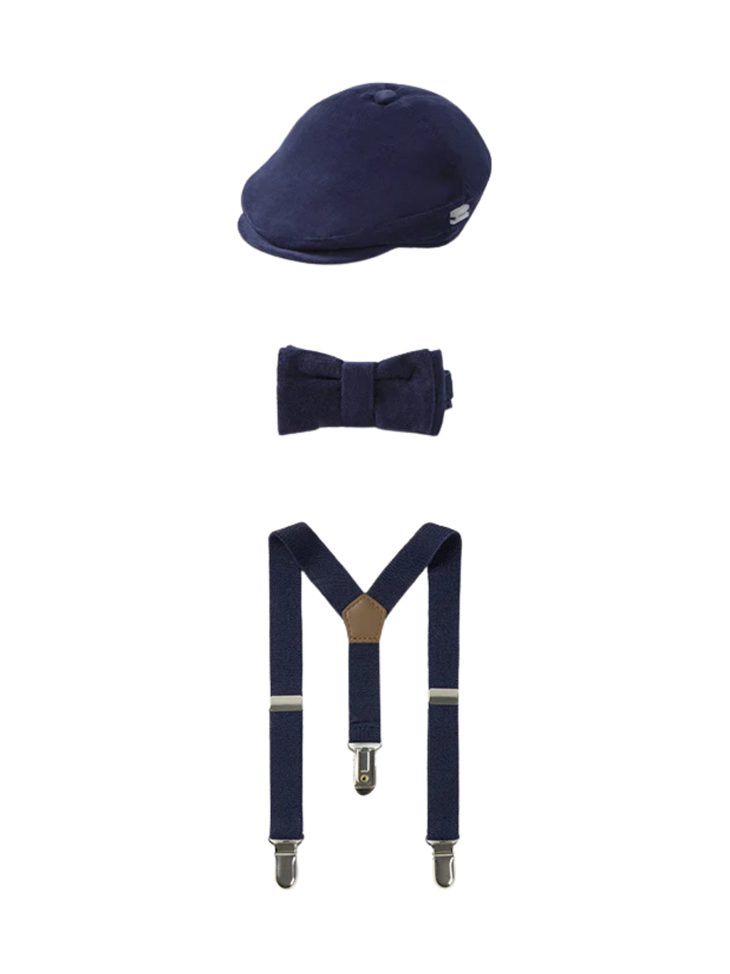 SET COPPOLA PAPILLON E BRETELLE MAYORAL BLU