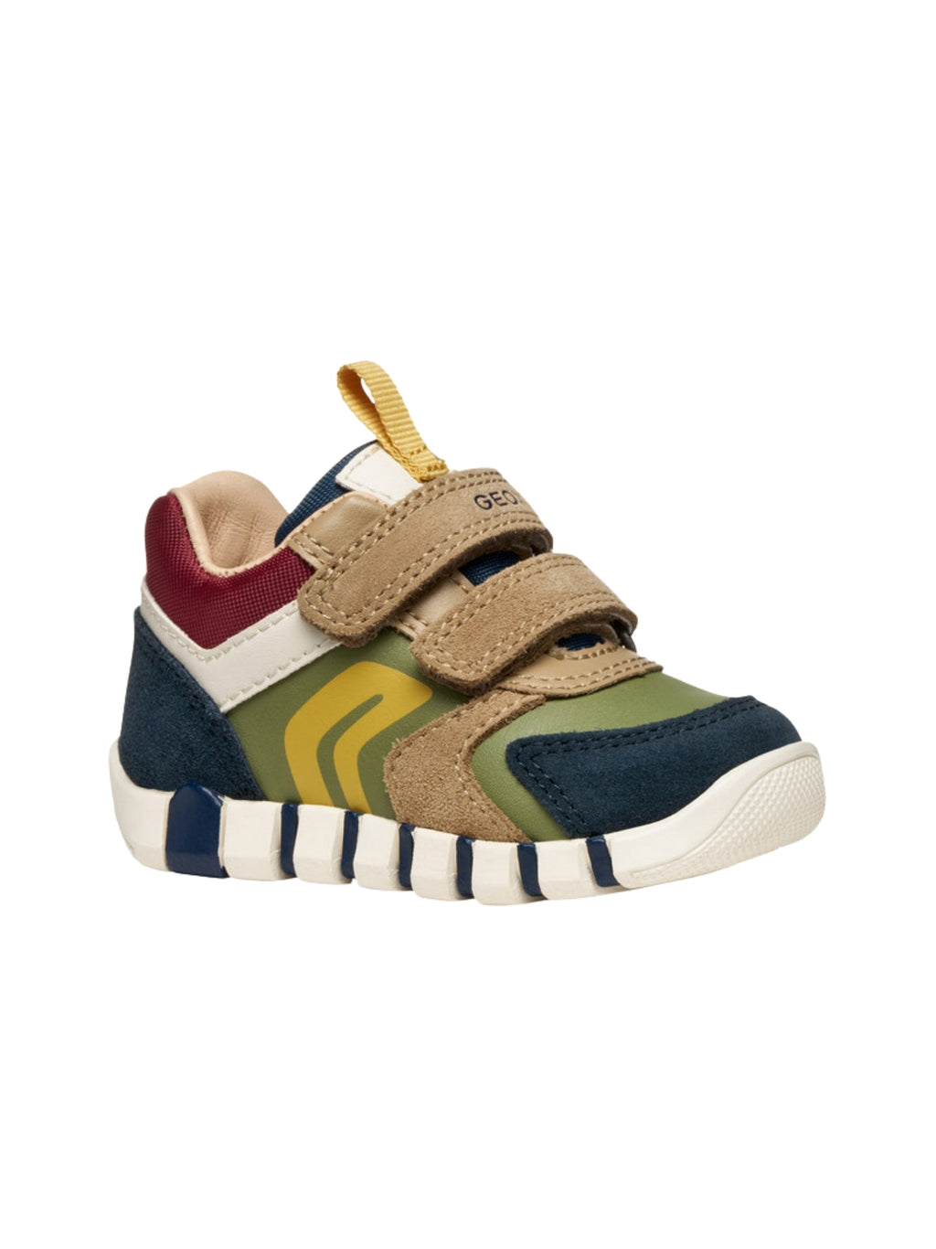 SNEAKERS VERDE NAVY GEOX BAMBINO