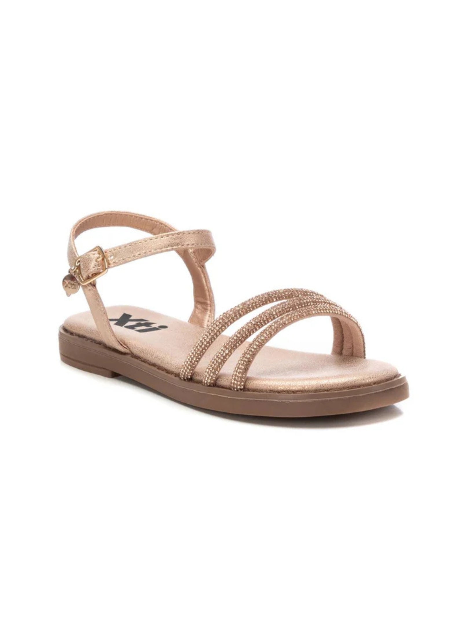 SANDALI XTI STRASS BAMBINA ROSA GOLD