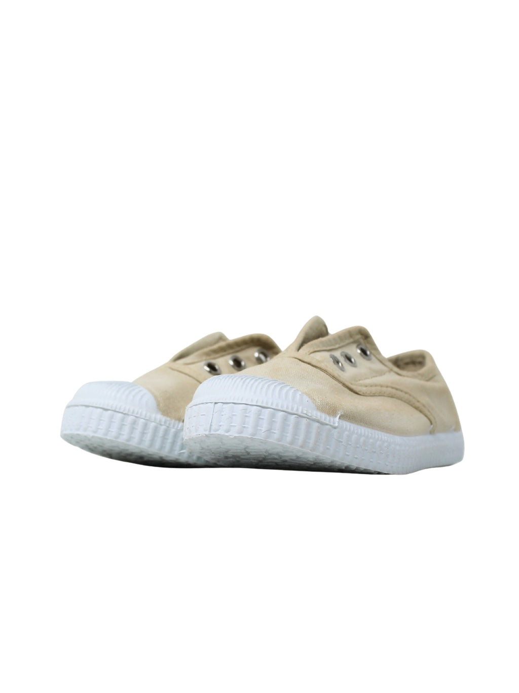 SCARPE IN TELA CIENTA BEIGE