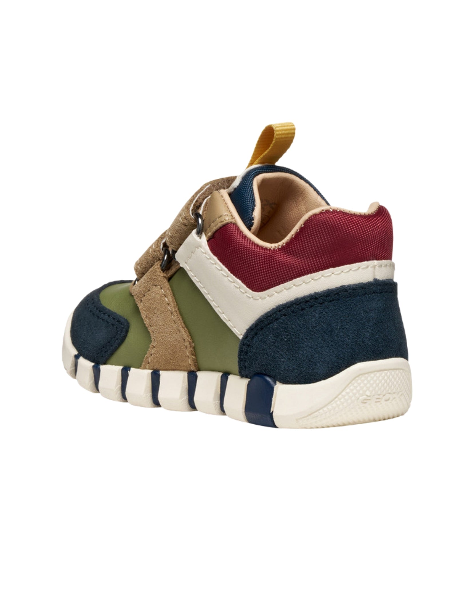 SNEAKERS VERDE NAVY GEOX BAMBINO