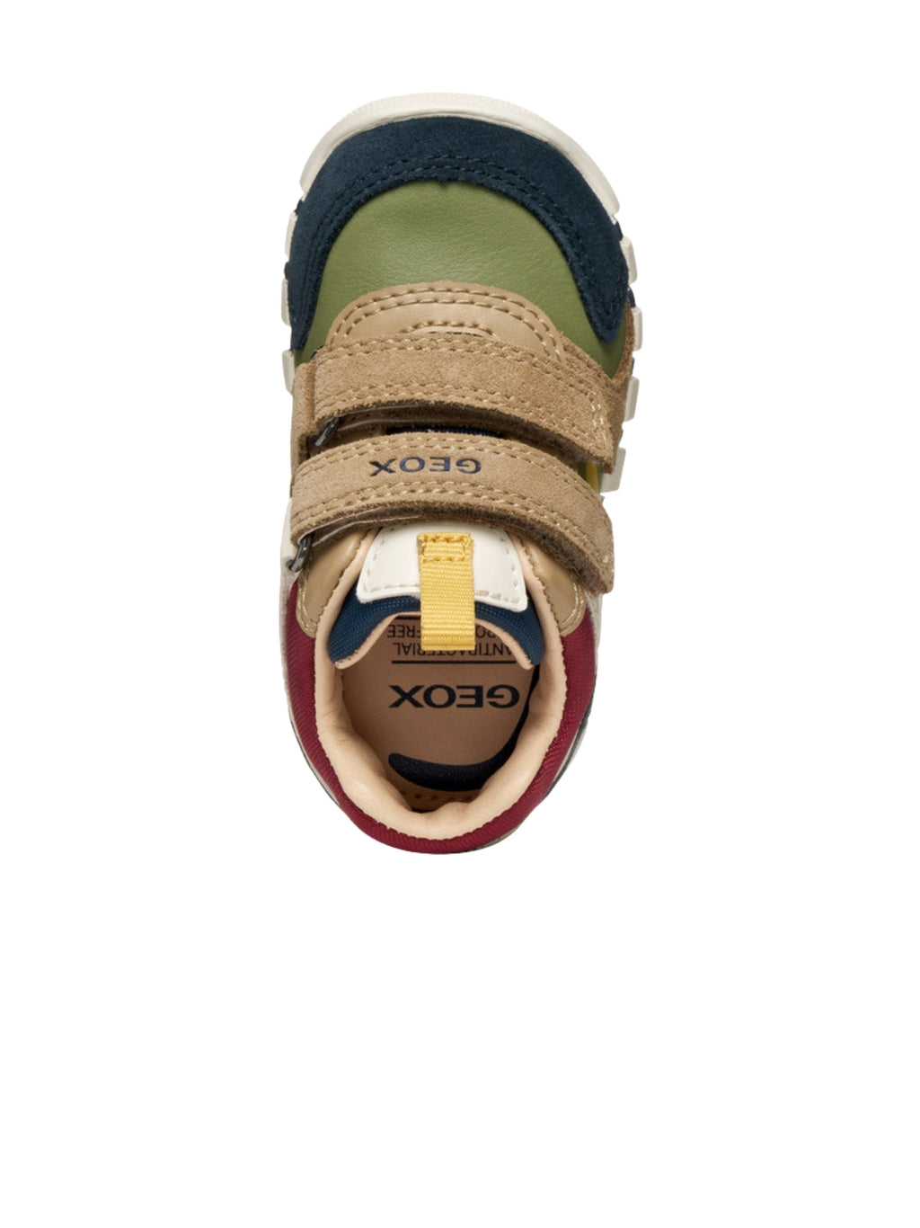 SNEAKERS VERDE NAVY GEOX BAMBINO