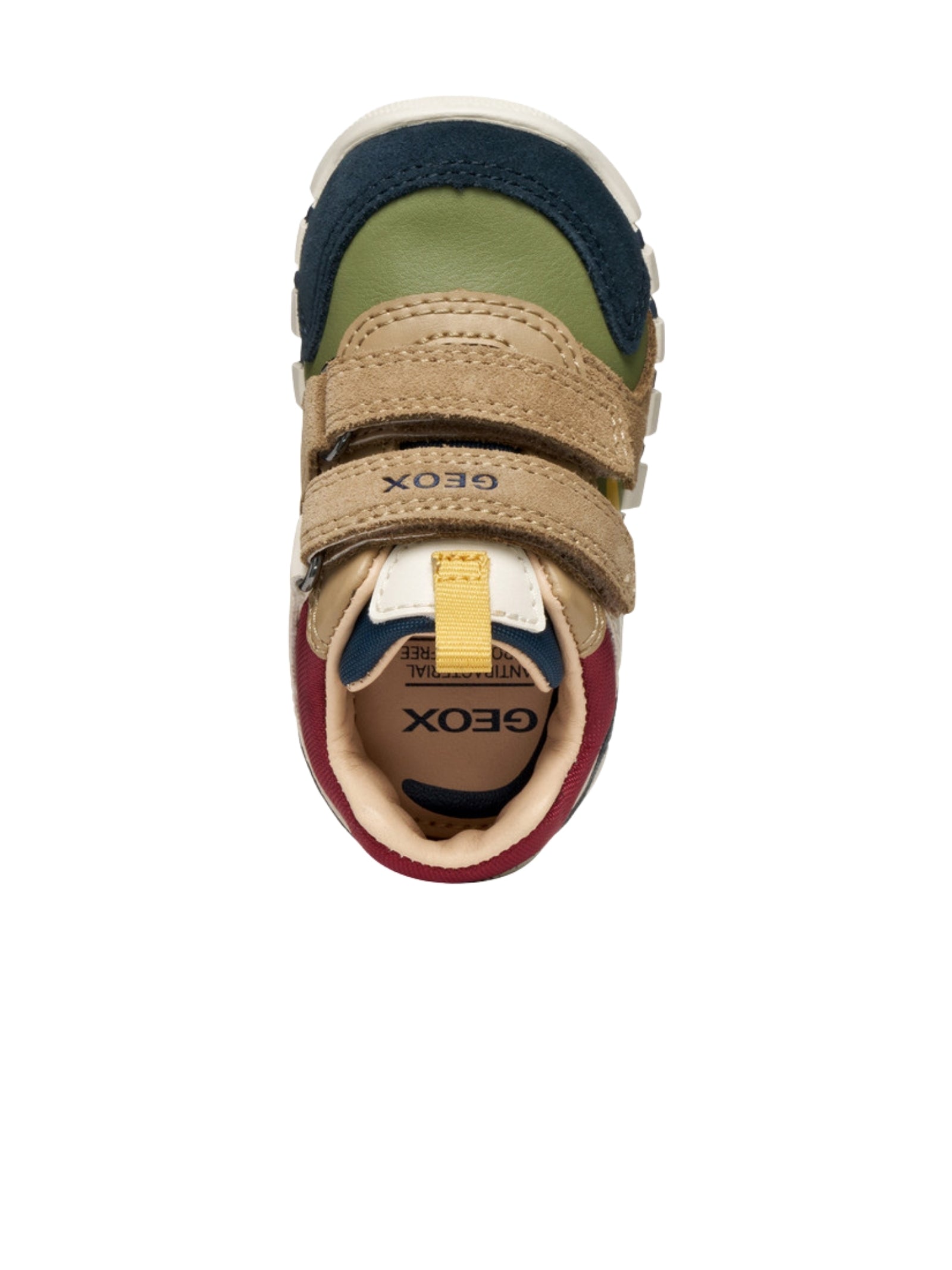 SNEAKERS VERDE NAVY GEOX BAMBINO