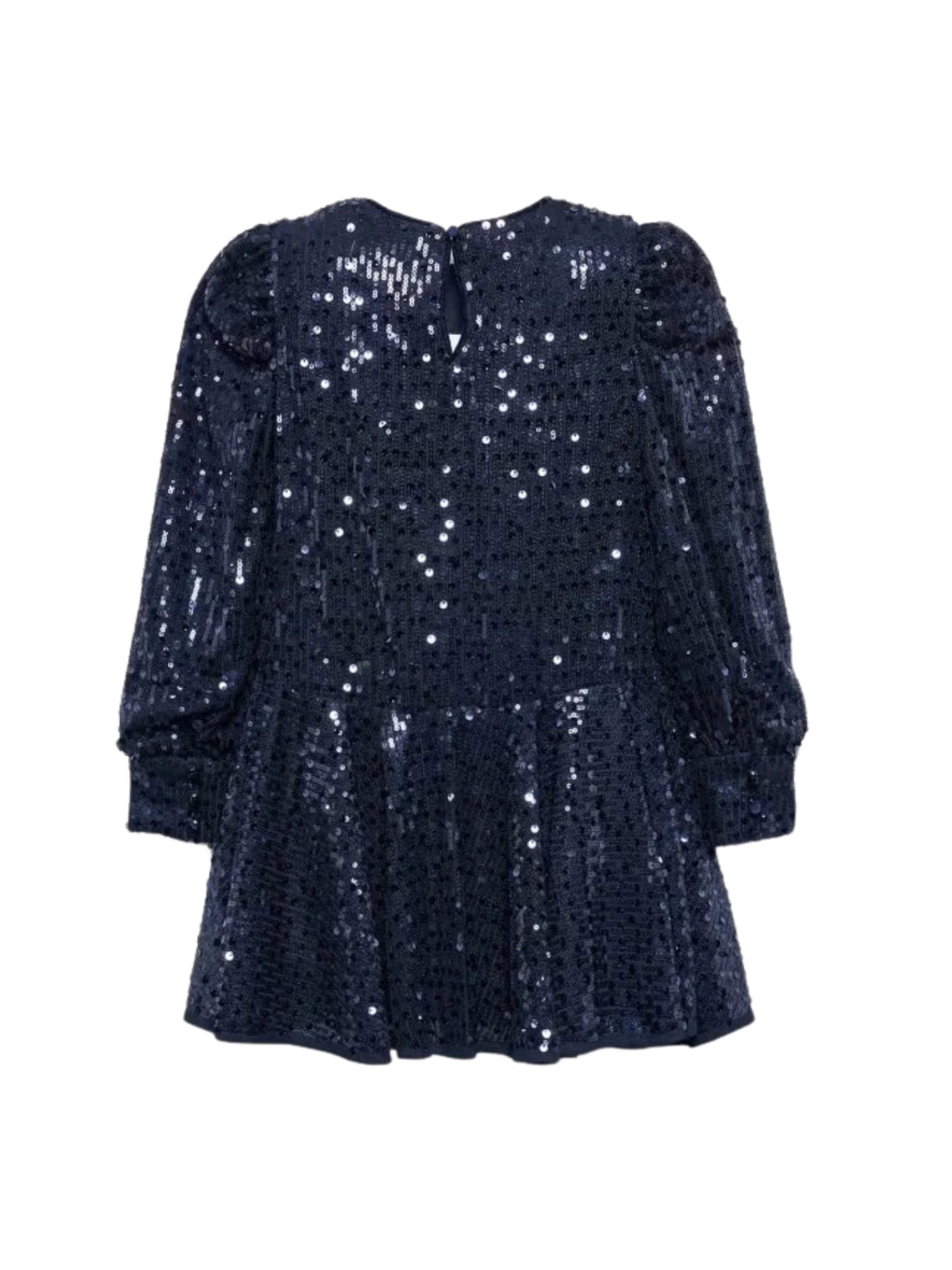 ABITO PAILLETTES BLU BAMBINA ABEL & LULA