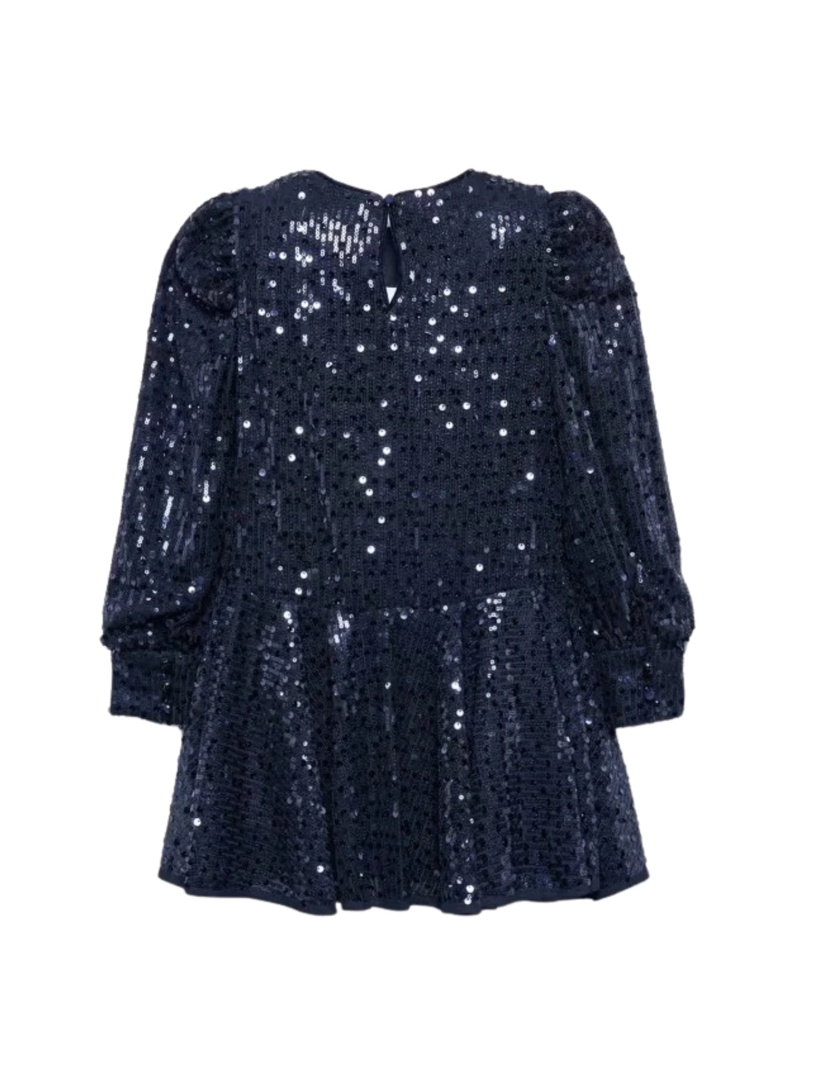 ABITO PAILLETTES BLU BAMBINA ABEL & LULA