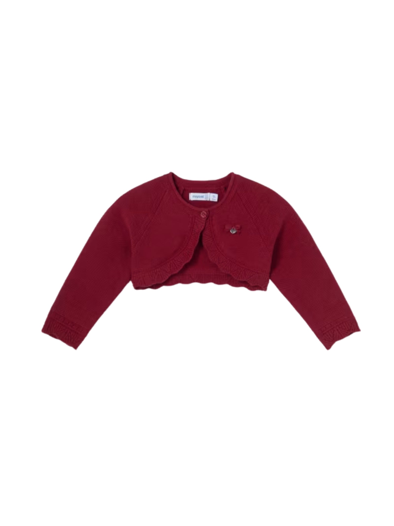 CARDIGAN MAYORAL ROSSO BAMBINA