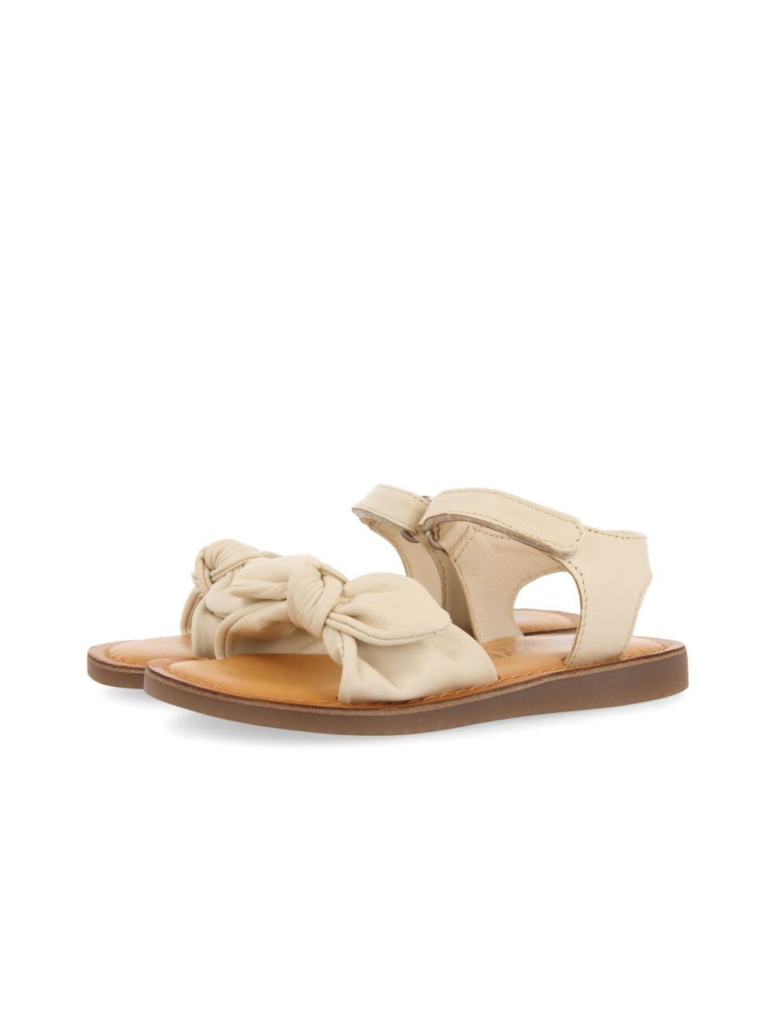 SANDALI FIOCCO BEIGE GIOSEPPO