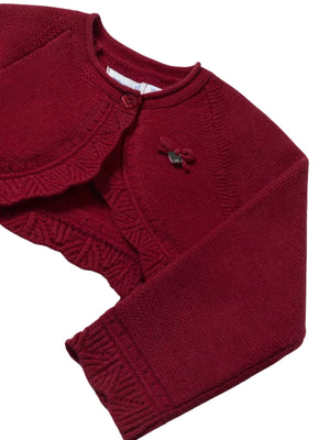 CARDIGAN MAYORAL ROSSO BAMBINA