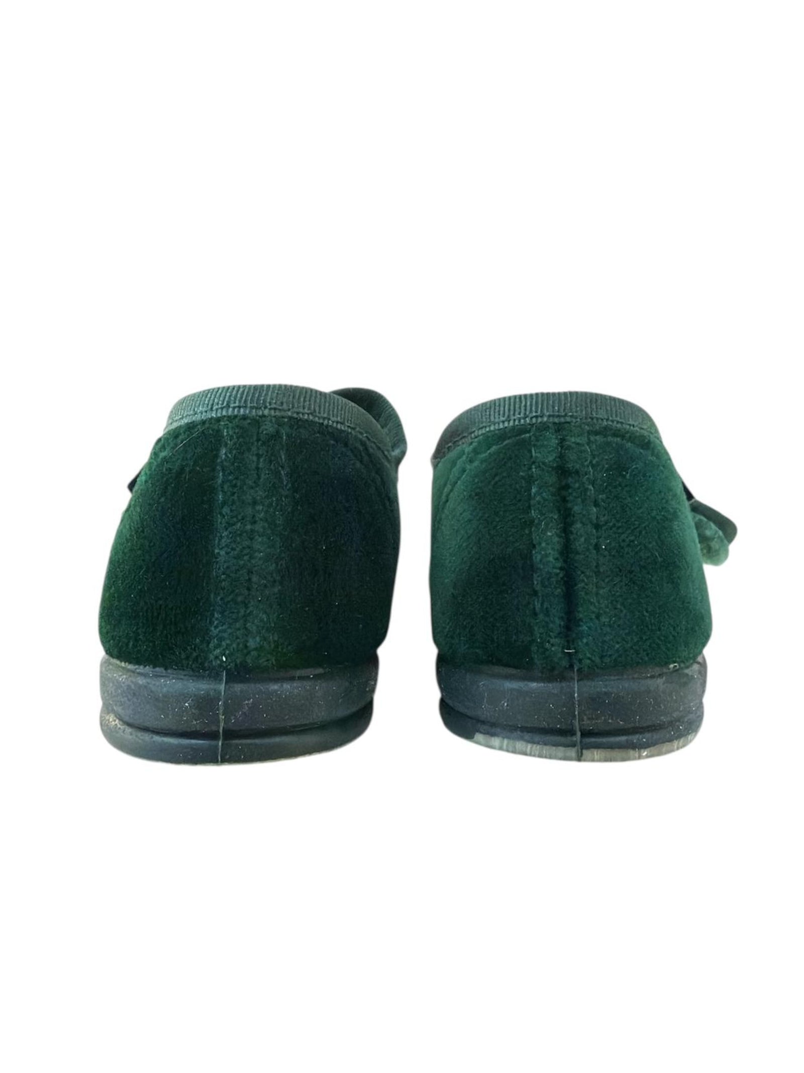 BALLERINE CIENTA VELLUTO VERDE