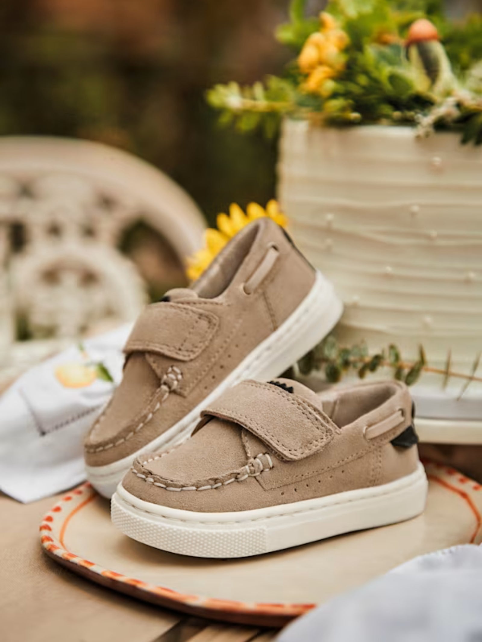 MOCASSINI BAMBINO NAUTICO SCAMOCIATO BEIGE MAYORAL