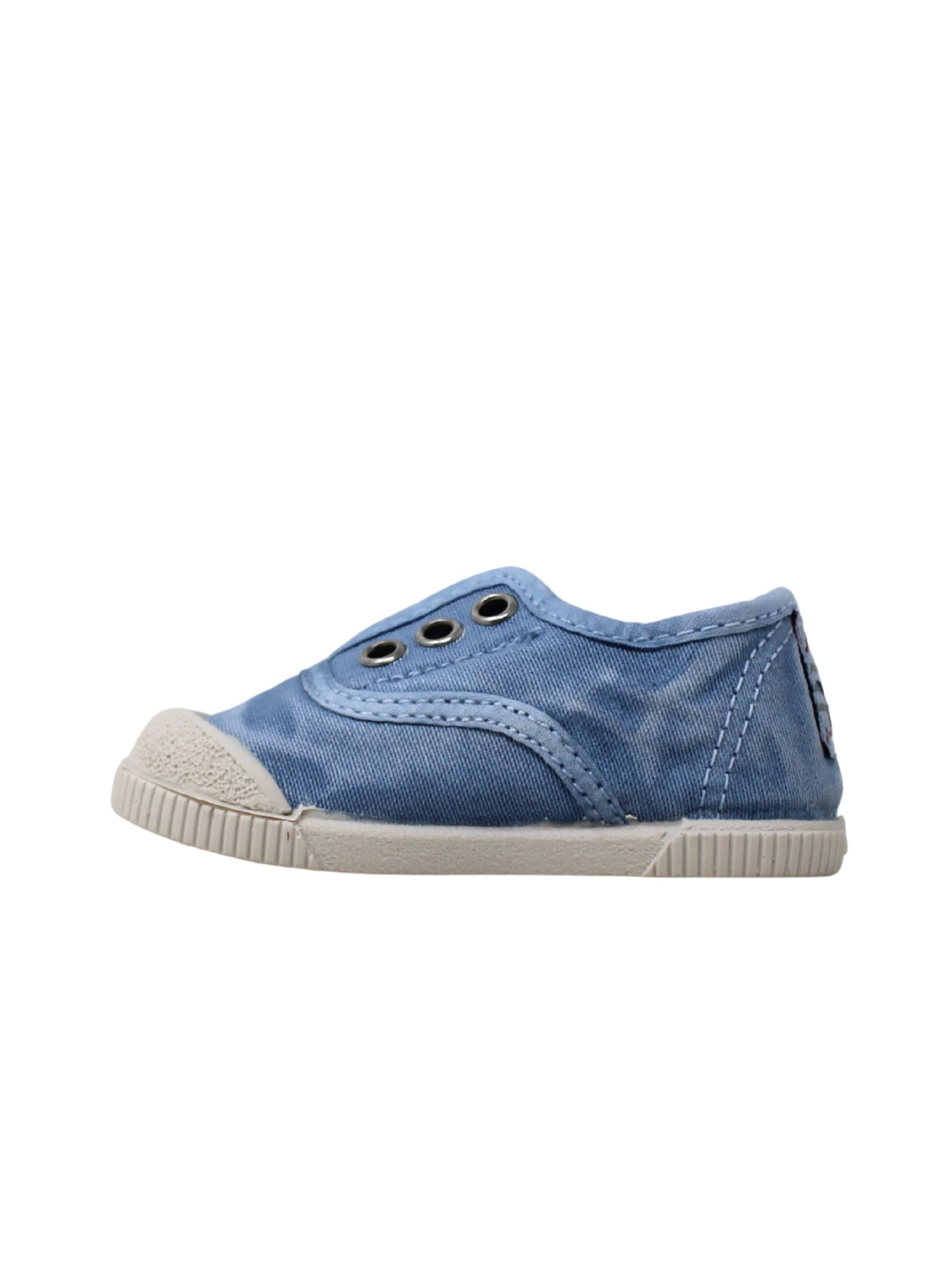 SCARPE CIENTA TELA SLIP ON BAREFOOT AZZURRO