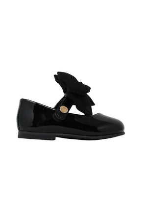 BALLERINE VERNICE NERO FIOCCO ANDANINES