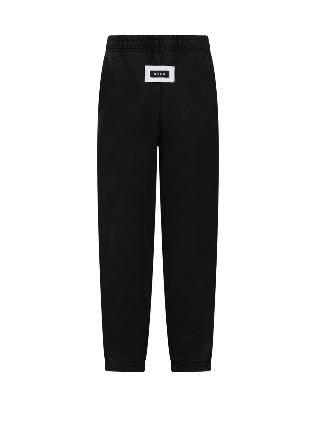 PANTALONE TUTA MSGM BAMBINO NERO