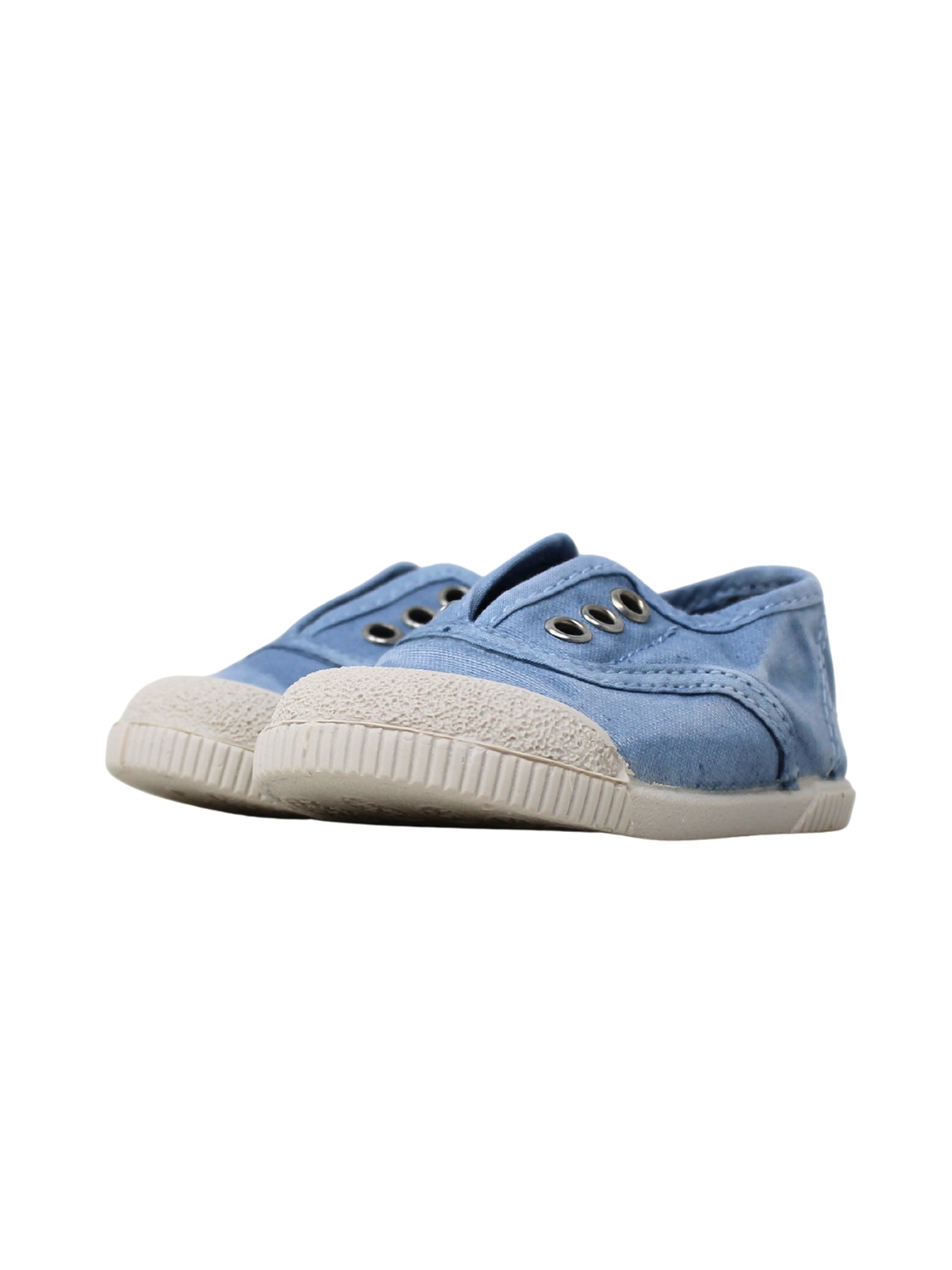 SCARPE CIENTA TELA SLIP ON BAREFOOT AZZURRO