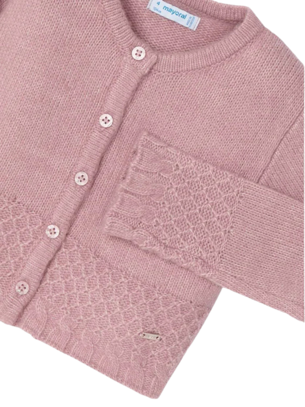 CARDIGAN MAYORAL ROSA BAMBINA