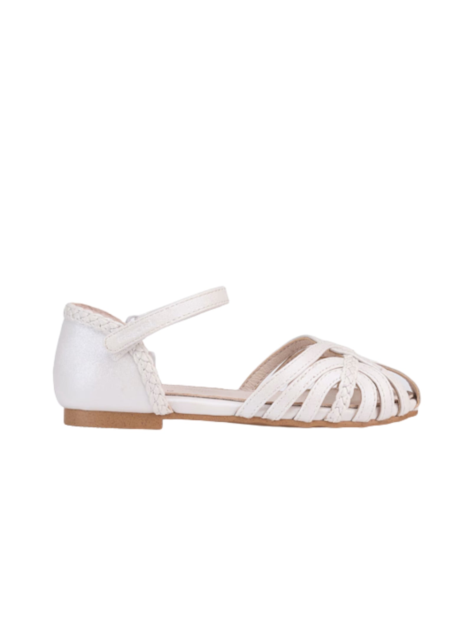 BALLERINE BAMBINA SEMI-APERTE BIANCO PERLA MAYORAL