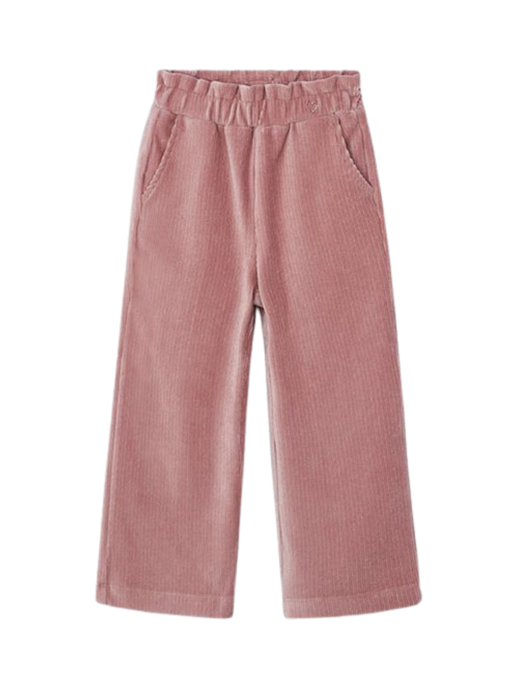 PANTALONE VELLUTO ROSA MAYORAL