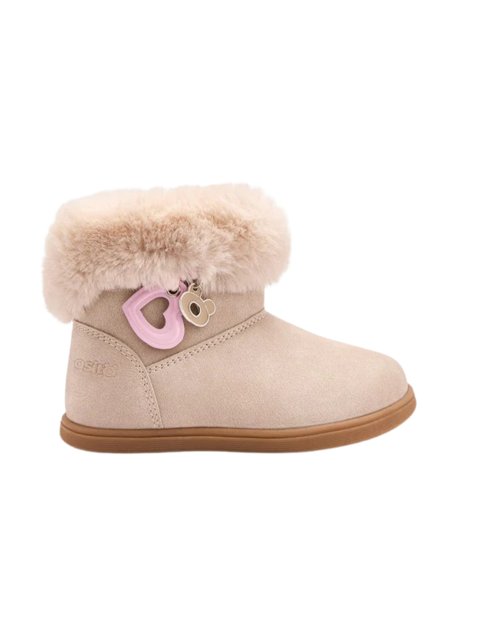 STIVALETTI CON PELLICCIA OSITO BAMBINA