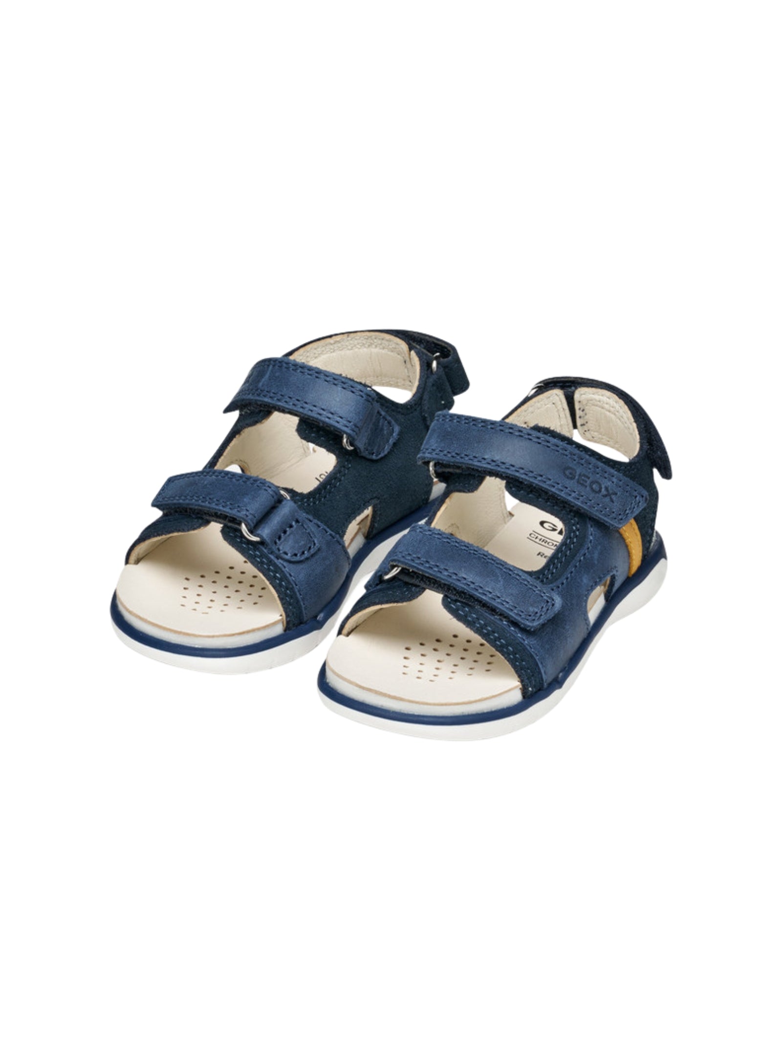 SANDALI GEOX BAMBINO STRAPPO BLU GIALLO