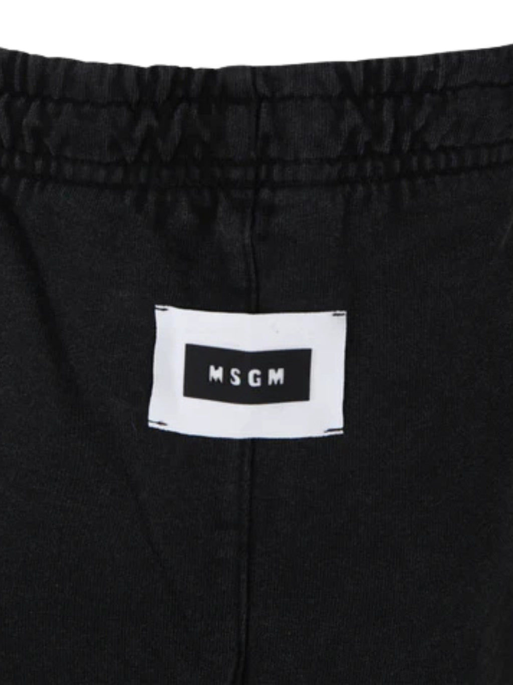 PANTALONE TUTA MSGM BAMBINO NERO