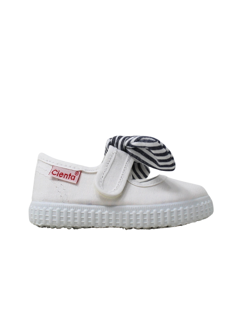 BALLERINE CIENTA FIOCCO BIANCO