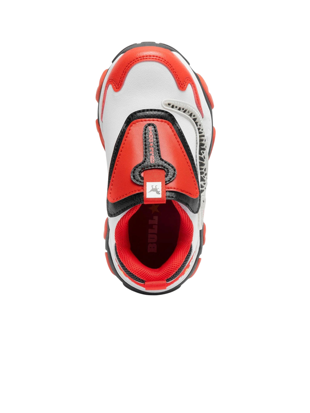 SCARPE BULL BOYS T-REX BIANCO ROSSO