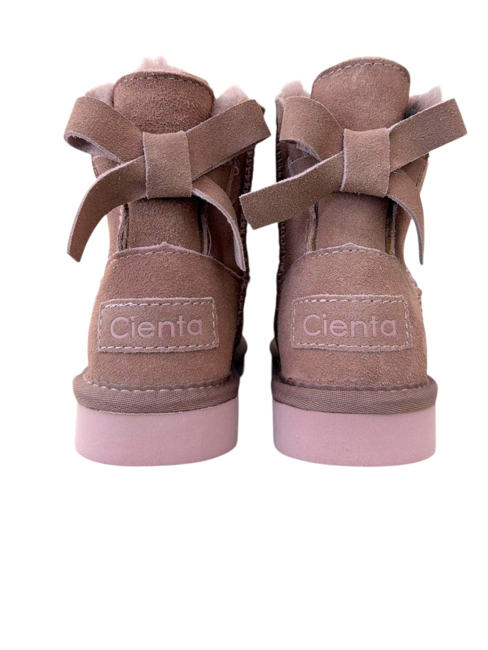 STIVALI CON PELLICCIA ROSA BAMBINA CIENTA