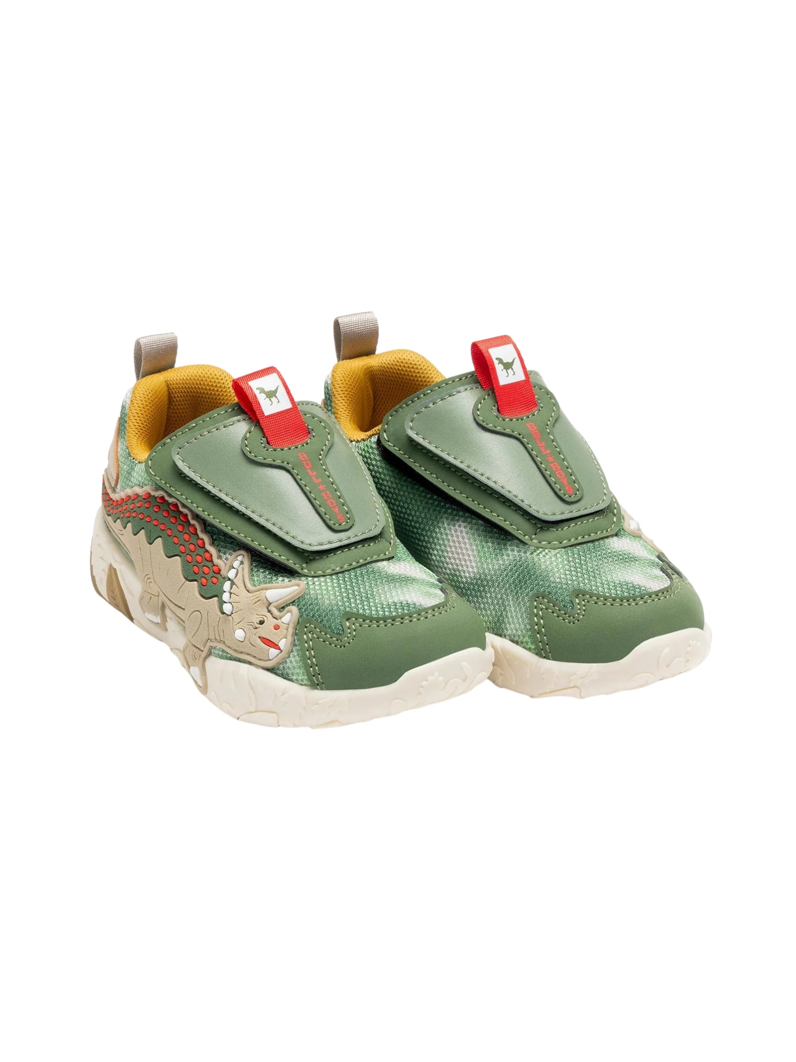 SCARPE BULL BOYS TRICERATOPO VERDE GIUNGLA