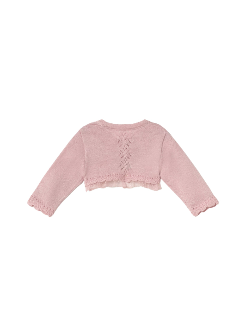 CARDIGAN BAMBINA ROSA