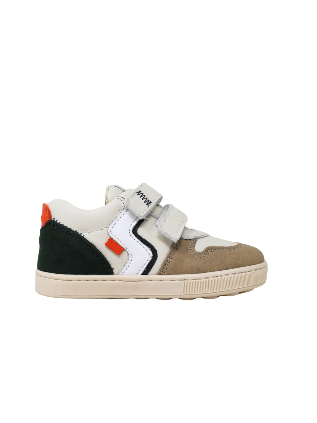 SNEAKERS BEIGE VERDE BALDUCCI SOFT BAMBINO