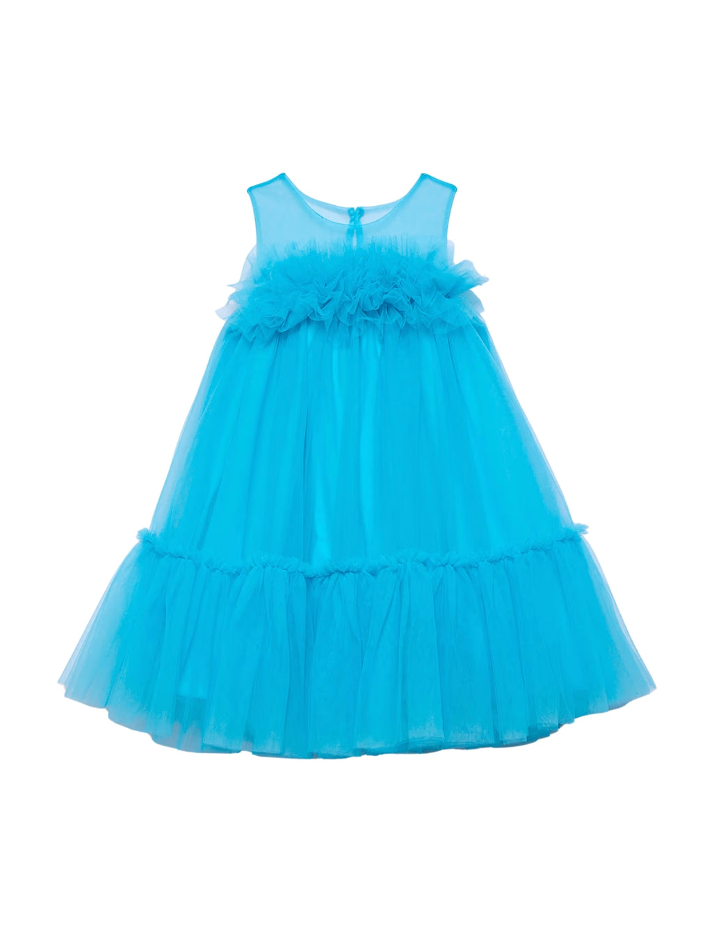 ABITO TULLE TURCHESE ABEL&LULA BAMBINA