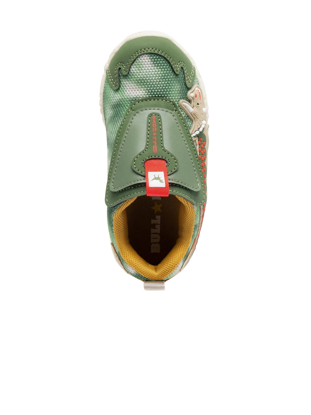 SCARPE BULL BOYS TRICERATOPO VERDE GIUNGLA