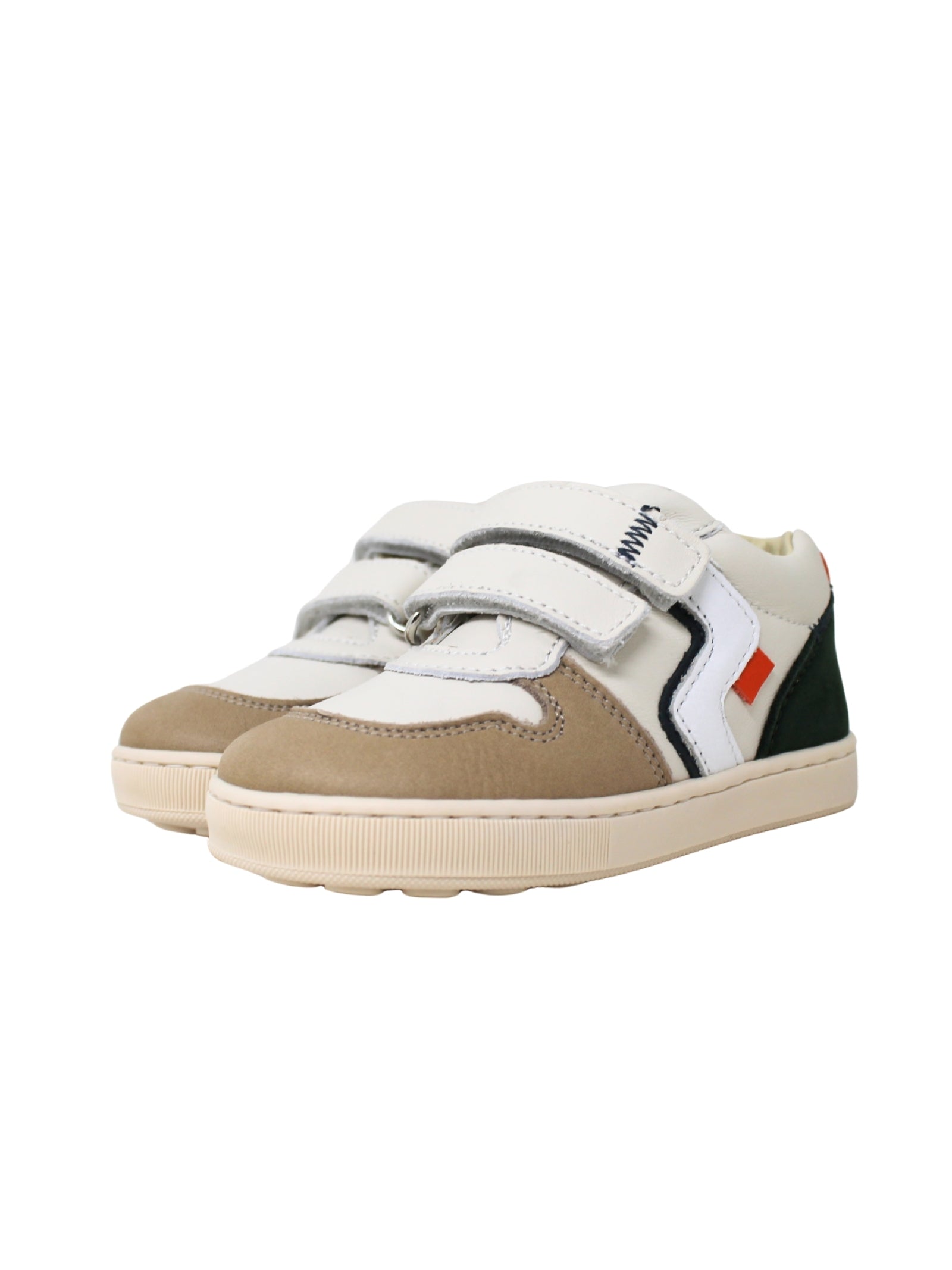 SNEAKERS BEIGE VERDE BALDUCCI SOFT BAMBINO