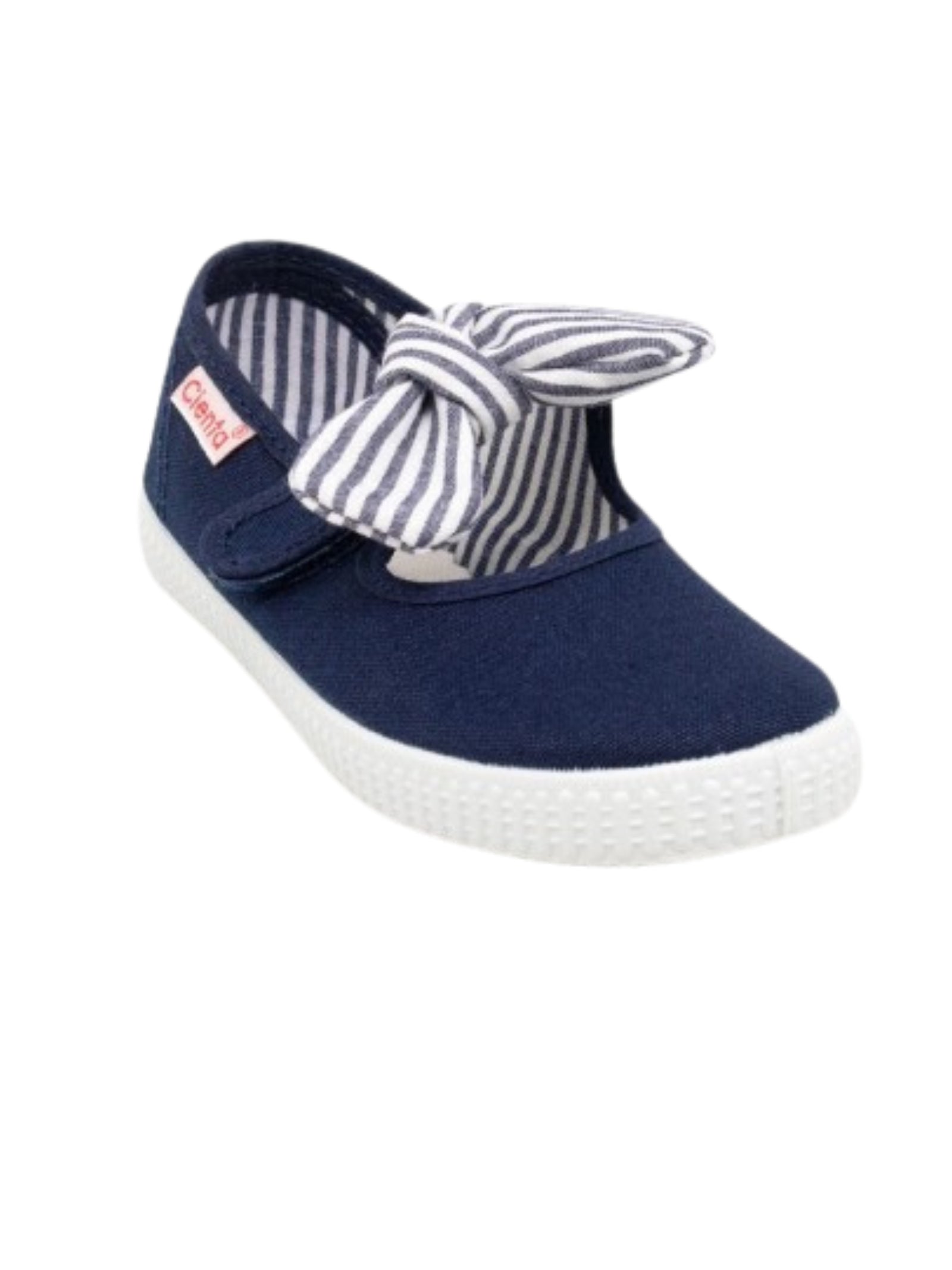 BALLERINE IN TELA CIENTA BLU