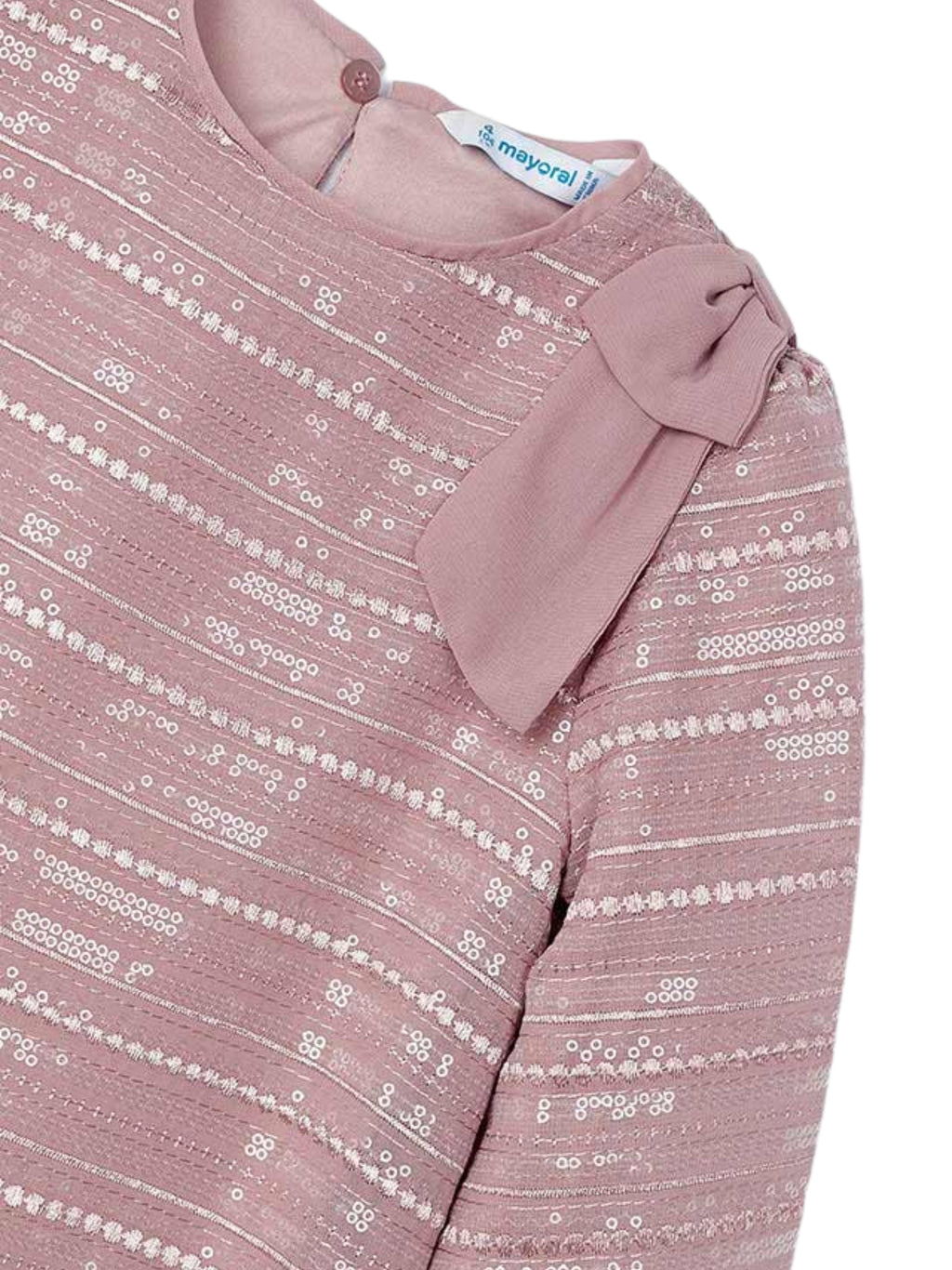 VESTITO MAYORAL FIOCCO PAILLETTES BAMBINA