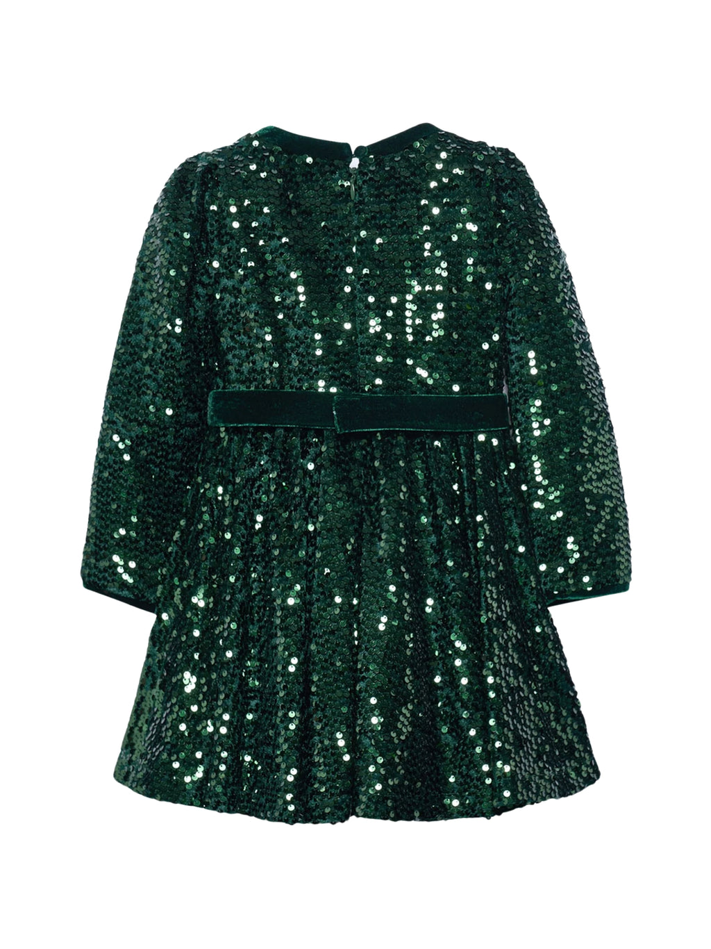 ABITO PAILLETTES VERDE ABEL & LULA