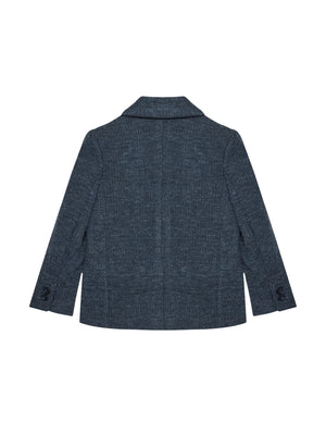 GIACCA MAYORAL BAMBINO BLU NAVY