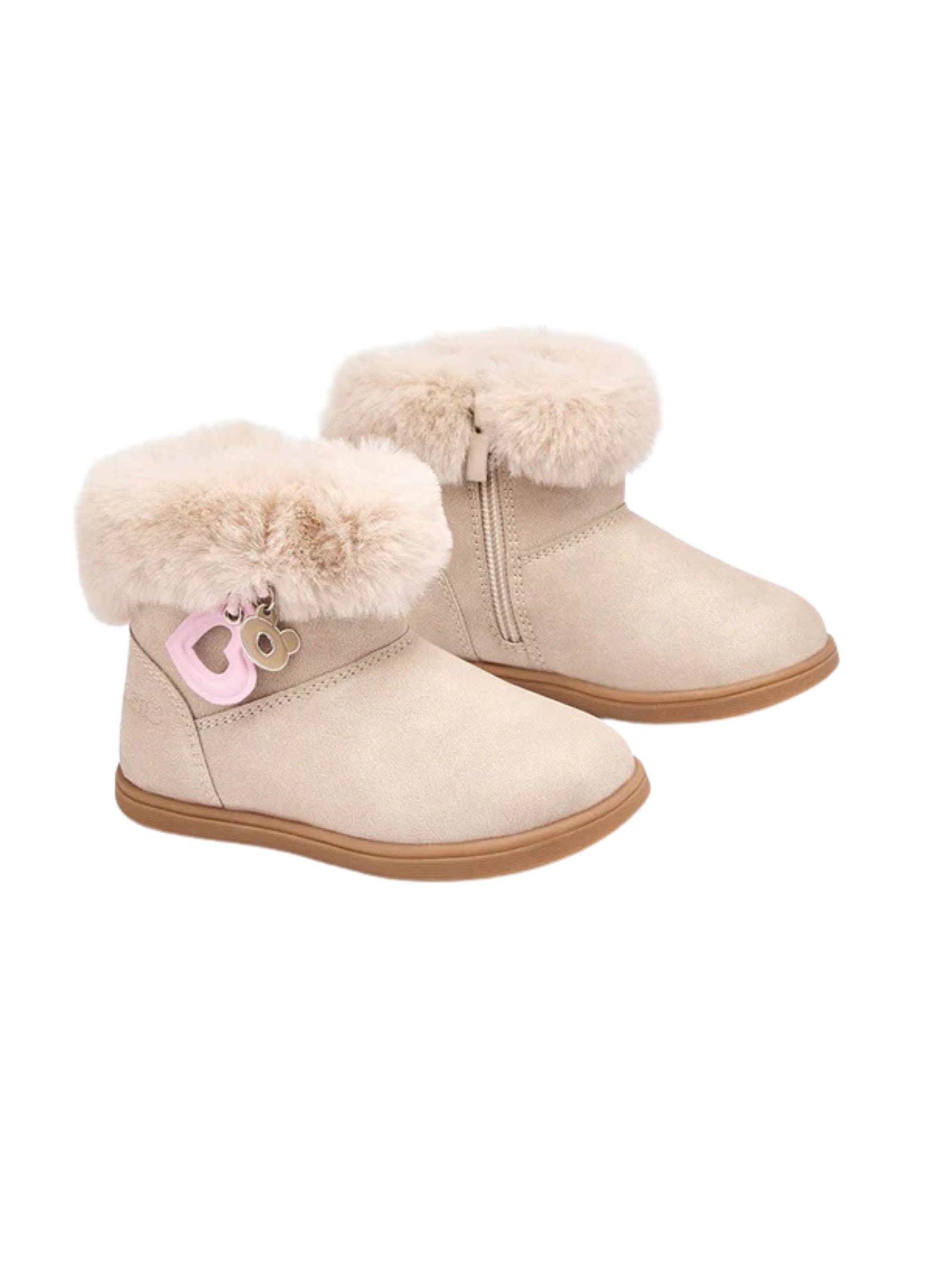 STIVALETTI CON PELLICCIA OSITO BAMBINA