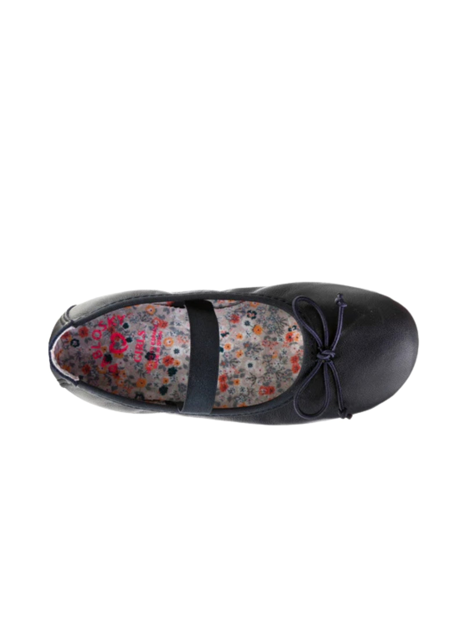 BALLERINE FIOCCO BLU NAVY BAMBINA PABLOSKY