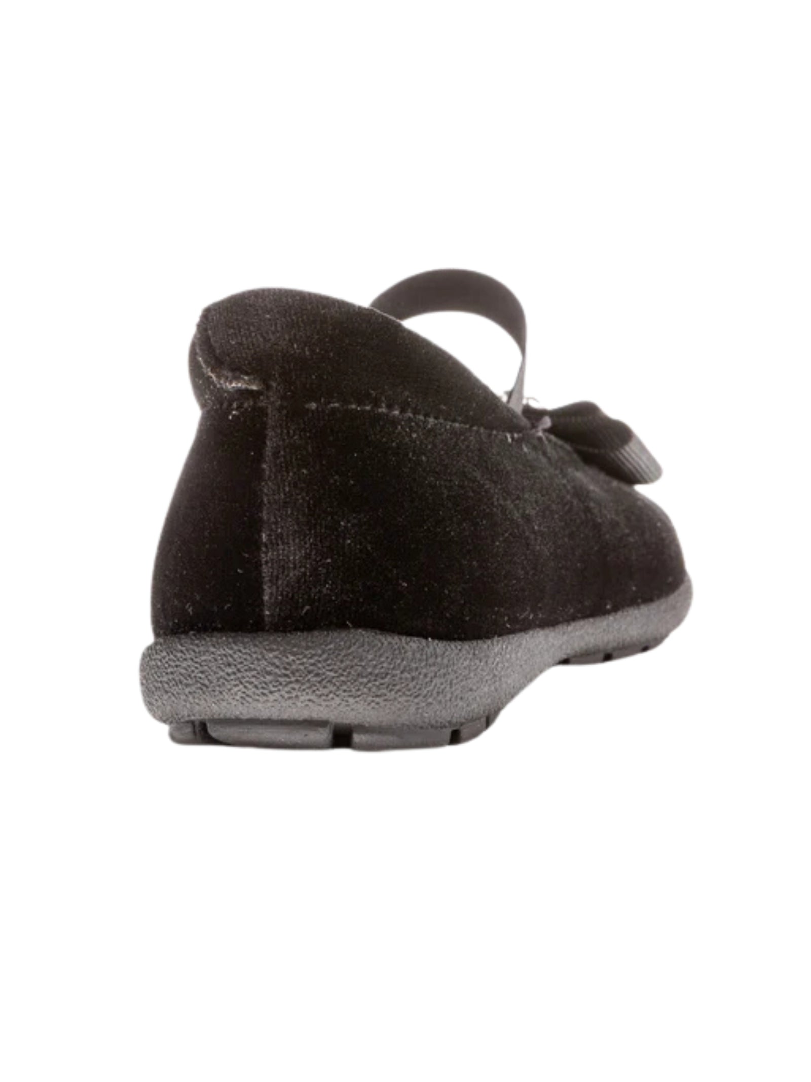 BALLERINE VELLUTO BAMBINA FIOCCO