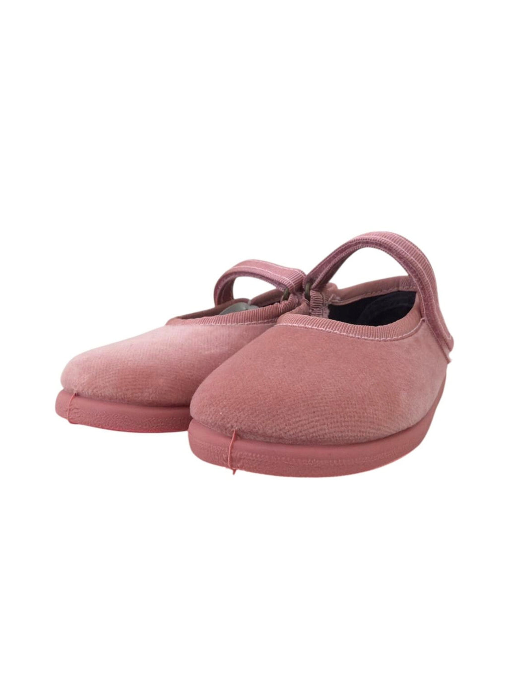 BALLERINE VELLUTO ROSA CIENTA
