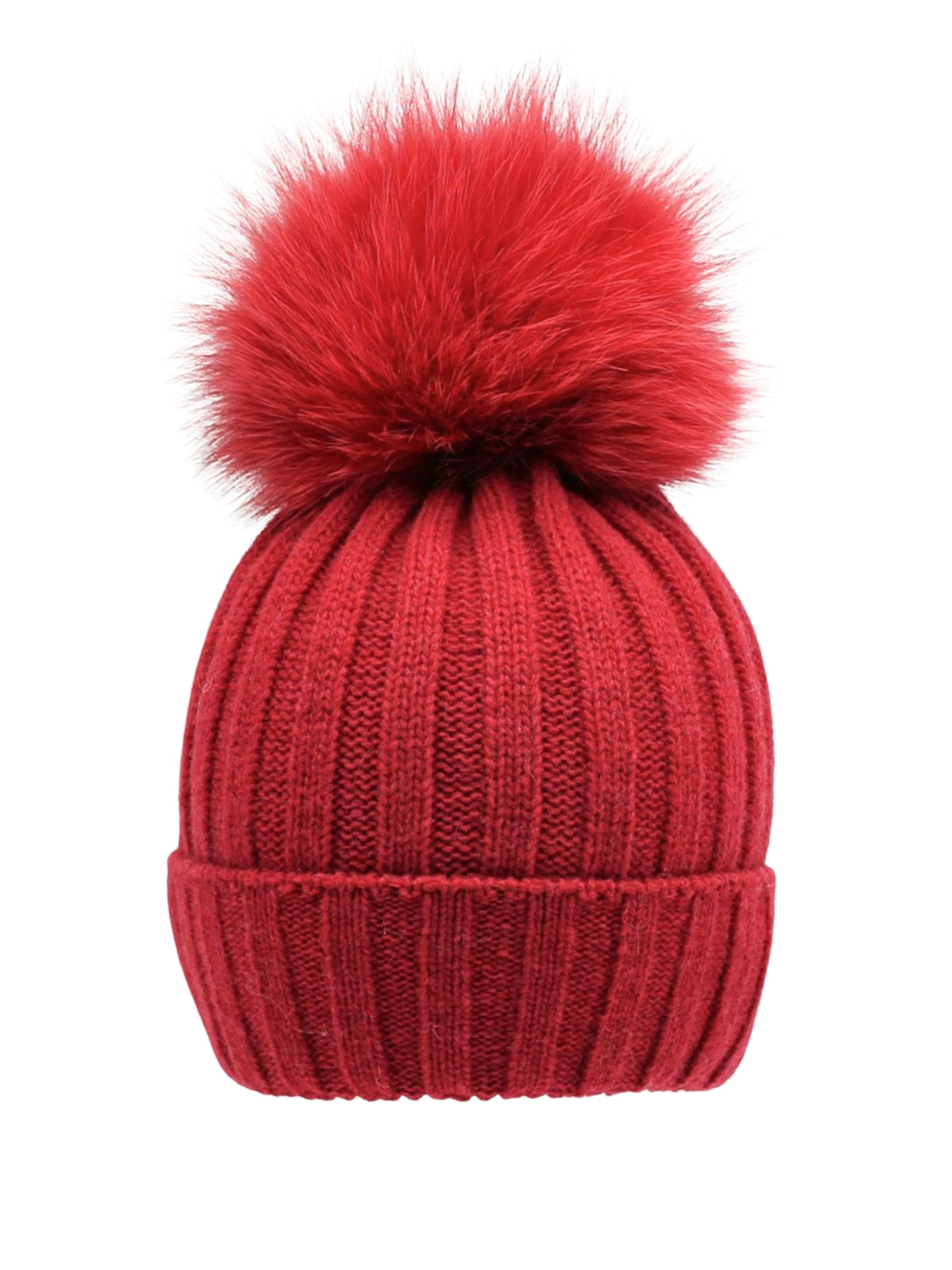 CAPPELLO ROSSO UNISEX CUFFIE REGINA