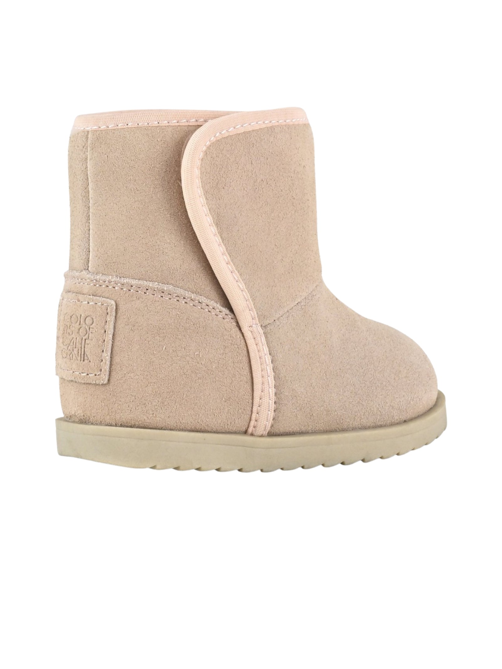 STIVALI COLORS OF CALIFORNIA ROSA PELLE SCAMOSCIATA BAMBINA