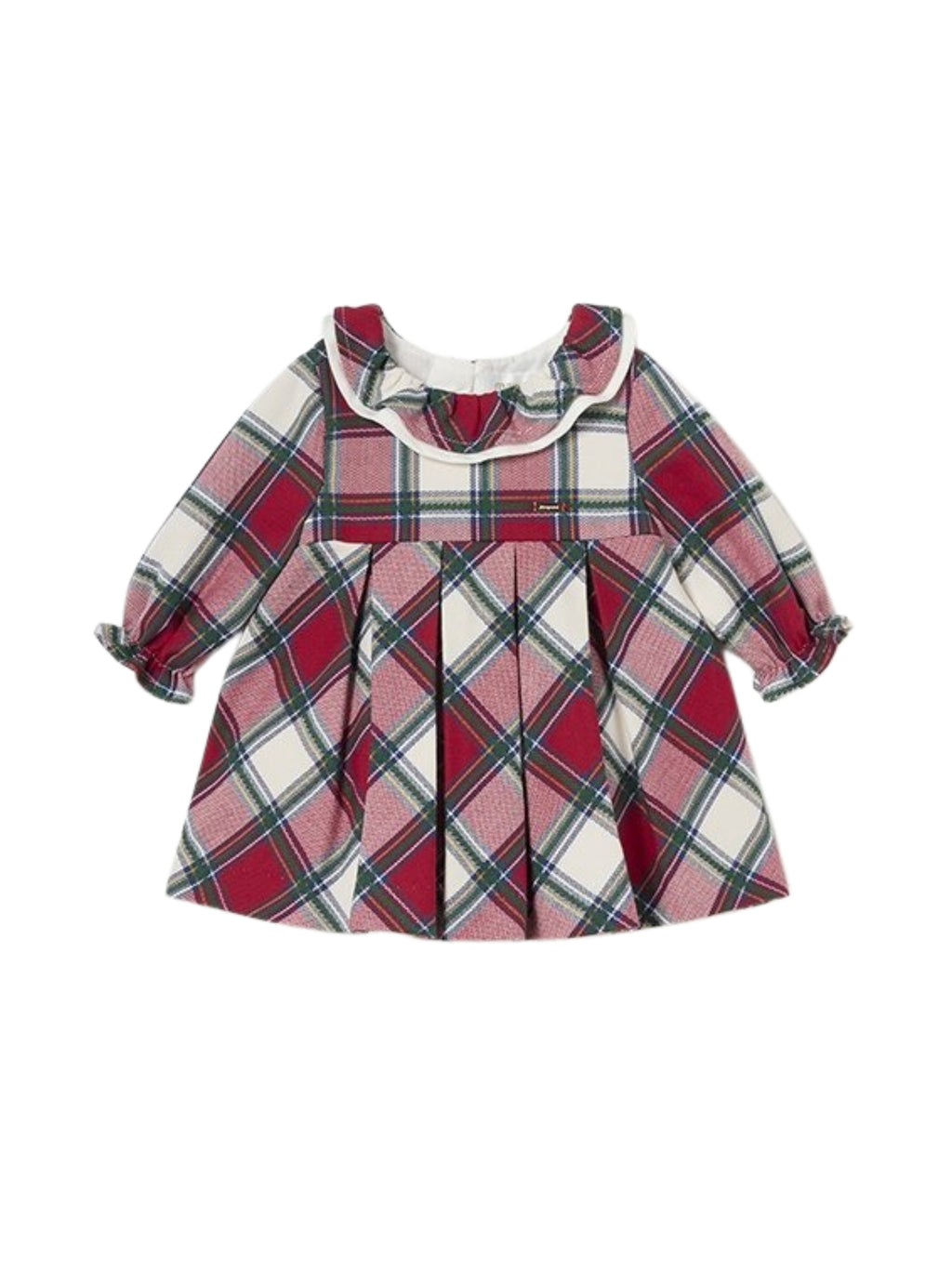 ABITO ROSSO SCOZZESE NEONATA MAYORAL NEWBORN